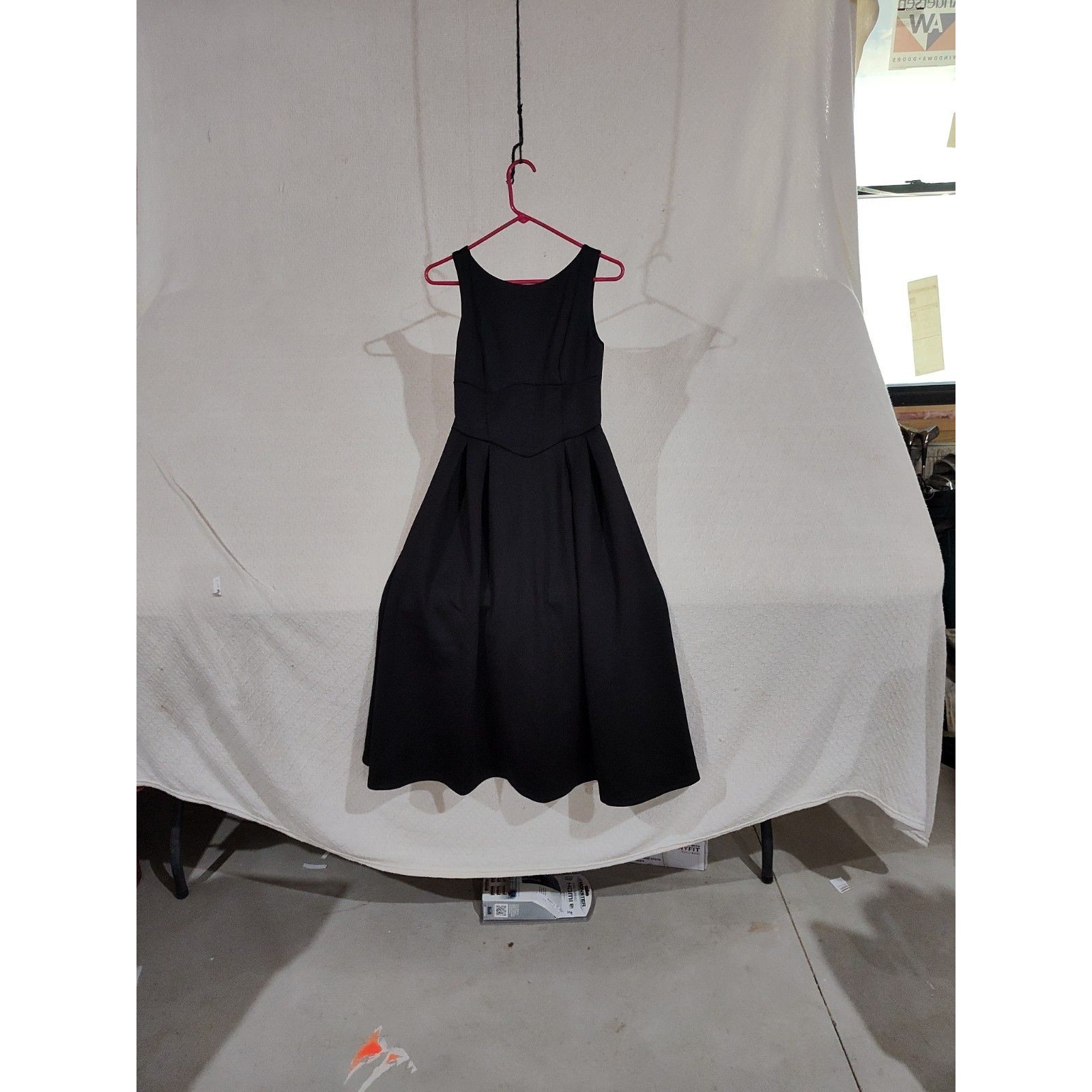 Women's Sleeveless Summer Dress Black Sz S Nwot
